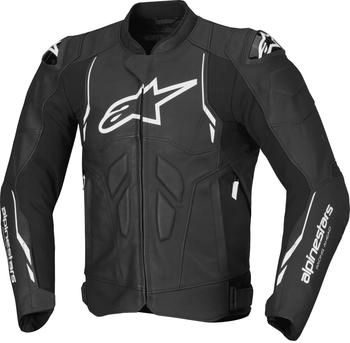 Alpinestars Dusk Leather Jacket black/white