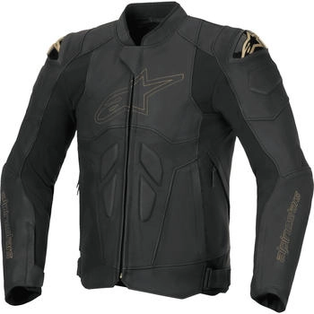 Alpinestars Dusk Leather Jacket Laser black