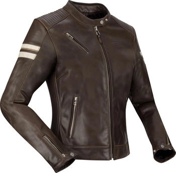 Segura Lady Romeo Leather Jacket brown/white