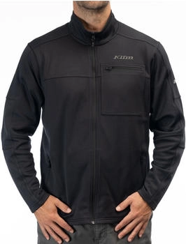 Klim Glacier Fleece Jacke schwarz