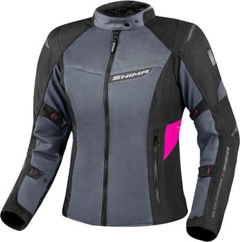 Shima Rush 2.0 Vented wasserdichte Damen Jacke schwarz/grau/pink