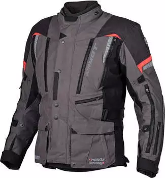 Germot InsideOut Jacke schwarz/grau/rot