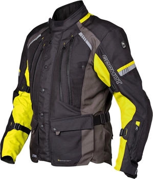 Germot Sydney wasserdichte Jacke schwarz/gelb