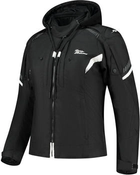 Rusty Stitches Taylor Wasserdichte Damen Jacke schwarz/weiß