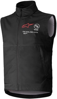 Alpinestars Techstar Softshell Jugend Motocross Weste schwarz