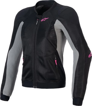 Alpinestars Stelle Troop-Air Pro Jacket black/ash gray/pink fluo
