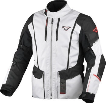 Macna Air Hybrid 2.0 Jacke schwarz/grau/rot