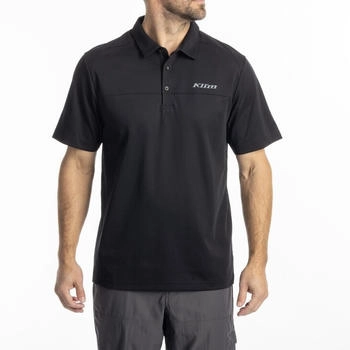 Klim Atlas Polo Shirt schwarz
