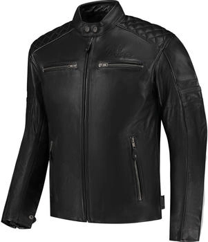 Rusty Stitches Super Jari V2 Lederjacke schwarz