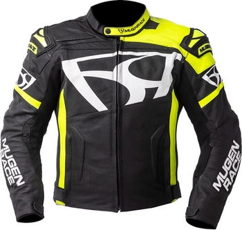 Mugen Race Aggressore Jacke schwarz/weiss/gelb