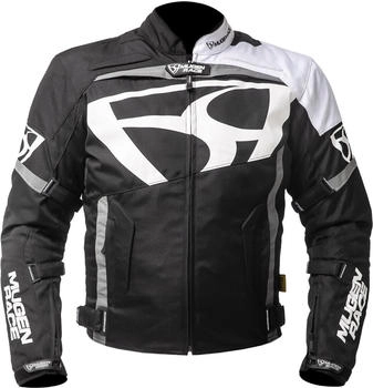 Mugen Race Aggressore-T wasserdichte Jacke schwarz/weiss