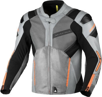 Macna Galvic perforierte Jacke schwarz/grau/orange