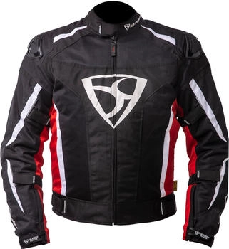 Mugen Race Diavolo-1 wasserdichte Jacke schwarz/weiss/rot