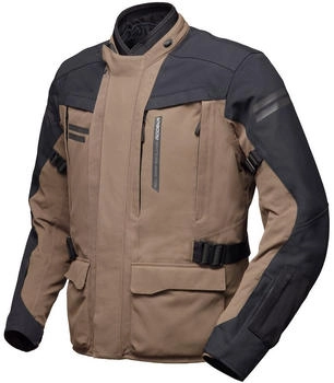 Modeka Paneo LT wasserdichte Jacke schwarz/beige