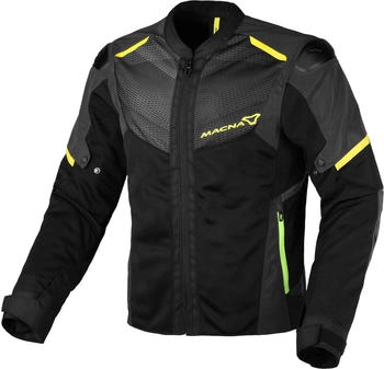 Macna Orcano 2.0 NightEye Jacke schwarz/gelb