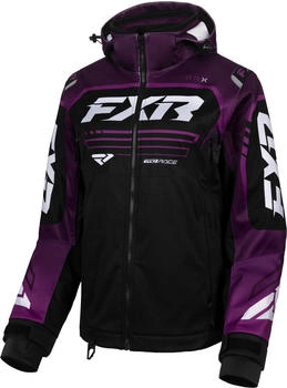 FXR RRX 2025 wasserdichte Damen Motocross Jacke schwarz/lila