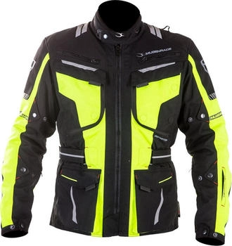 Mugen Race Aerator wasserdichte Jacke schwarz/gelb