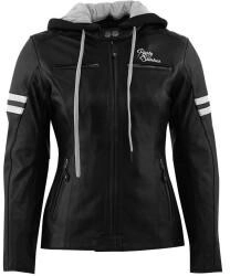 Rusty Stitches Super Joyce Hooded V2 Damen Jacke schwarz/grau/weiss
