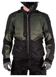 Leatt ADV Flowtour 5.5 wasserdichte Jacke schwarz/grün
