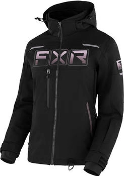 FXR Maverick 2-in-1 Damen Snowmobil Jacke (230249) schwarz-lila