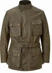 Belstaff Trialmaster Motorrad Wachsjacke (104691) olivgr&uuml;n