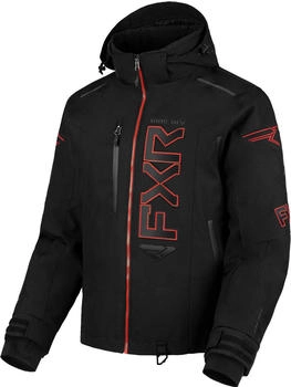 FXR Helium X 2-in-1 2025 Snowmobil Jacke (250016) schwarz-rot