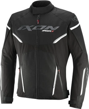 IXON Striker 2 wasserdichte Jacke schwarz/weiss