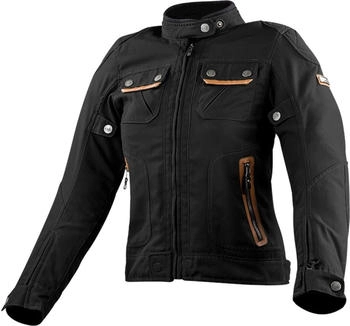 LS2 Bullet wasserdichte Damen Motorrad Textiljacke schwarz (64030C00125XL)