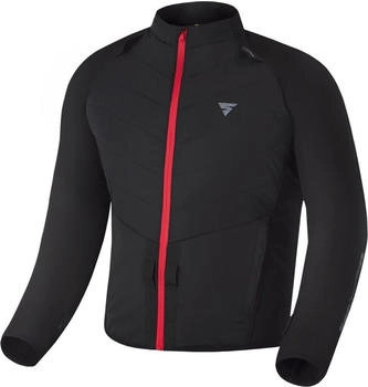 Shima WarmUP Motorradjacke Steppjacke mit Isolationsschicht und winddichtem Gewebe für Männer schwarz (WARMUP-MEN-BLK)