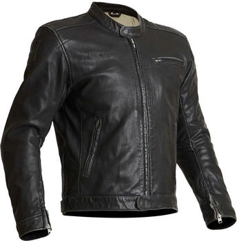 Halvarssons Idre Motorrad Lederjacke schwarz (710-21020200-62)