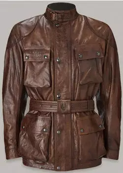 Belstaff Trialmaster Jacke (105377) burnt cuero