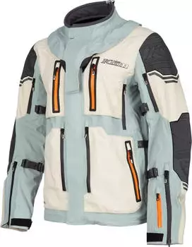 Klim Adventure Rally Gore-Tex Enduro Jacke grau/grün/orange