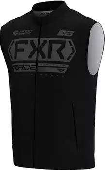 FXR Off-Road Motocross Weste schwarz/grau