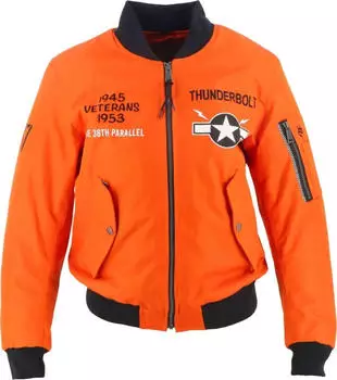Helston's Tigresse Damenjacke schwarz/orange