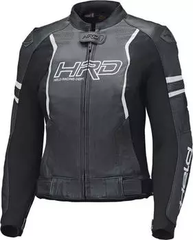 Held Street Rocket 4 Damen Lederjacke schwarz/weiss