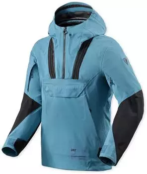 REV'IT! Smock Blackwater 3 H2O Windbreaker Jacke schwarz/blau