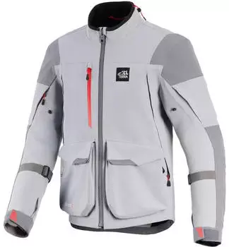 Alpinestars Maxdura Drystar XF wasserdichte Motorrad Textiljacke (3201226-9317) hellgrau/grau
