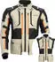 Acerbis Rally Pro Motorrad Textiljacke beige/schwarz/orange
