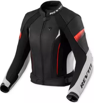 REV'IT! Xena 4 Damen Jacke weiss/rot