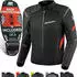 Shima Rush 2.0 Motorradjacke Regular Fit schwarz-rot