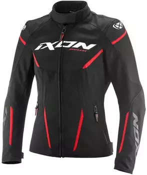 IXON Striker 2 Air WP Wasserdichte Damen Motorrad Textiljacke (100102086) schwarz/rot
