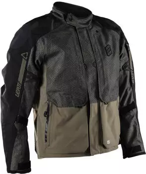 Leatt ADV DriTour 5.5 Wasserdichte Motorrad Textiljacke (DLA3009-073) gr&uuml;n