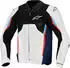 Alpinestars AST V3 Air Perforierte Motorrad Textiljacke (3300426) silver / deep blue / bright red