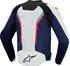 Alpinestars AST V3 Air Perforierte Motorrad Textiljacke (3300426) silver / deep blue / bright red