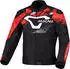 Macna Admyre Wasserdichte Textiljacke (165-3298-S-123) schwarz/weiß/rot