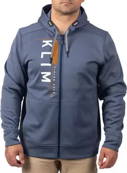 Klim Barracks Zip Hoodie blau