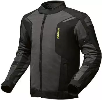Modeka Khao Air II Wasserdichte Motorrad Textiljacke (084730-145) schwarz-grau