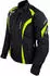 Roleff Latina Lady Motorradjacke mit Sicherheitsstreifen (1502) schwarz/neongelb