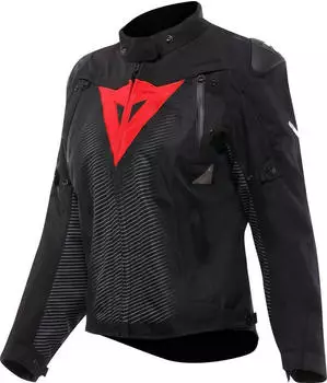 Dainese Super Sprint D-Dry Damenjacke schwarz/rot