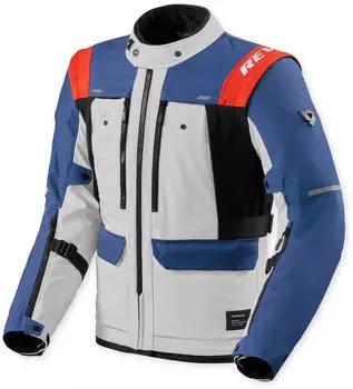 REV'IT! Offtrack 3 H2O Jacket grey/blue/red